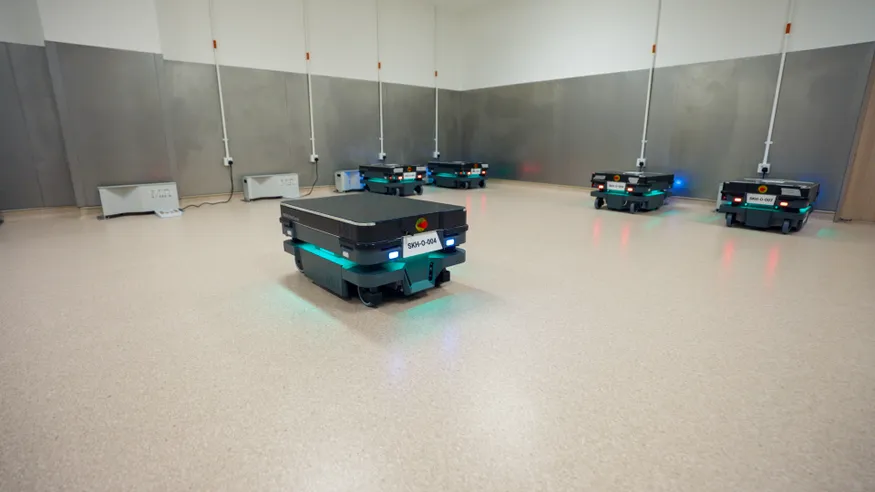 MiR in SKH - MiR250s charging